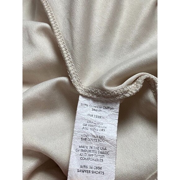 Women Show Me Your Mumu Sequin Sawyer Disco Hot Pant sequin High Waist Shorts XS - Picture 4 of 12